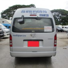 2012 – TOYOTA 2WD 2.5 MT COMMUTER SILVER – 3706